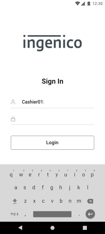 Lofi sign in screen