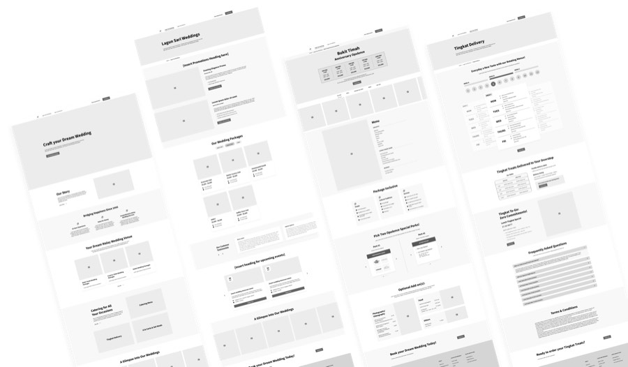 Lagun Sari web design